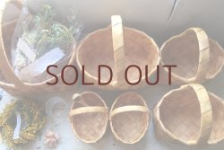 画像6: *白樺の持ち手つきかご 小 (New)**(¥4,200＋税)