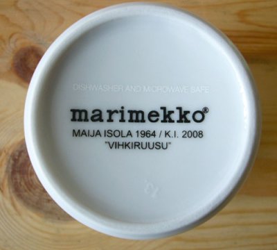 画像3: **marimekko マグカップ　1個　vihkiruusu**