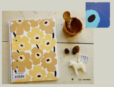 画像2: **marimekko ノート　(unikko)**(New)