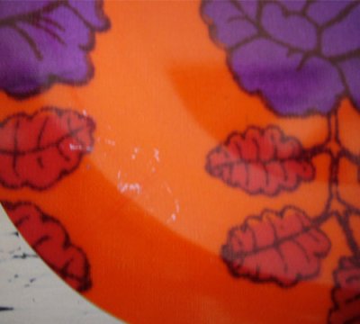 画像2: **marimekko トレー　vihkiruusu レトロオレンジ　**