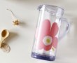 画像3: **marimekko  ウニッコ柄 プラスチック ピッチャー（New）* (3)