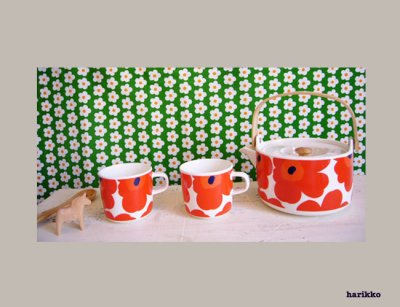 画像1: **marimekko マグカップ UNIKKO（New）**