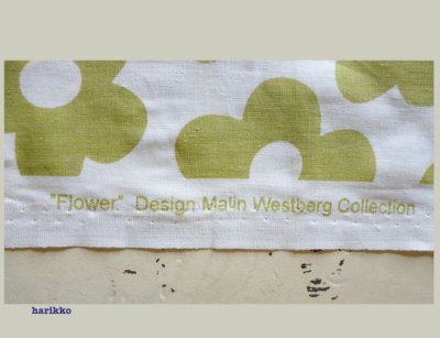 画像2: **Malin　Westberg 　お花のファブリック　布　(New）**